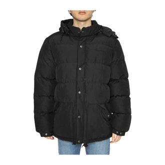 Penfield Contrast Puffer Jacket - Heren - Winterjassen - Zwart - L - Katoen - Jassen