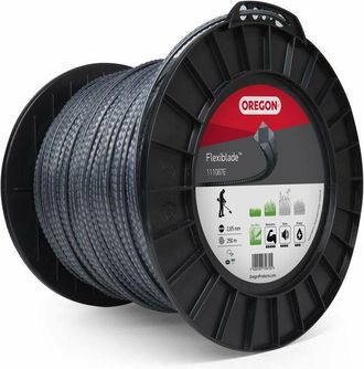 Oregon Scientific 111087E Filo seghettato per tagliabordi e sottosuolo, Rocchetto, 2.65 mm x 250 m - Oregon