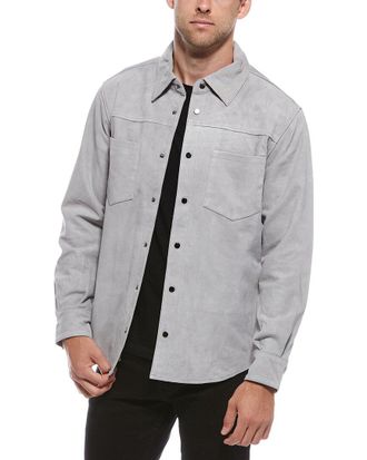 Blank NYC Suede Leather Coat