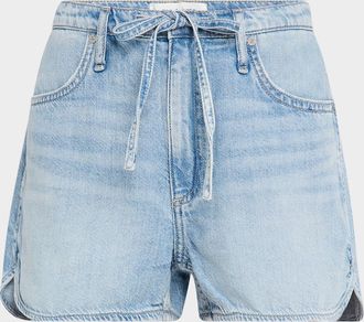 Rag & Bone Ultra Featherweight Nolan Drawstring Shorts