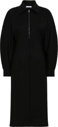 Max Mara Capo Jurk - Dames - Kleedjes - Zwart - S - Wol - Kleedjes