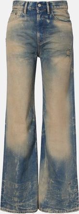 Acne Studios 2021 high-rise wide-leg jeans