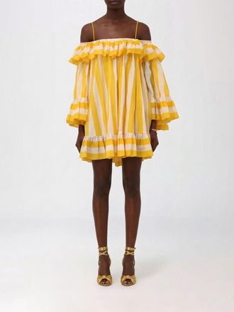 Zimmermann Striped Cotton Mini Dress