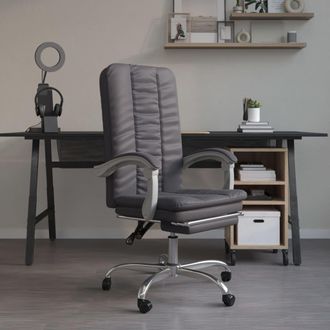 vidaXL Furniture Limited - Silla De Oficina Reclinable Cuero Sint&eacute;tico