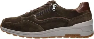 Waldl&auml;ufer H-Etienne Veterschoen - Heren - Sneakers - Bruin - 43 EU - Su&egrave;de - Schoenen