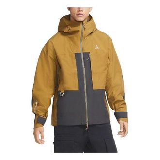 Nike ACG Loose Zipper hooded Long Sleeves Jacket Brown CV0635-216