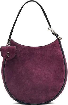 Marc Jacobs Tassen, Dames, Paars, ONE Size, Su&egrave;de, De Grote Su&egrave;de Dual Tas