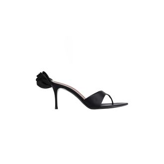 Magda Butrym Satin Thong Sandals