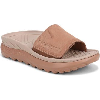 Vionic Rejuvenate Slide Sandal in Mocha Mousse at Nordstrom, Size 13