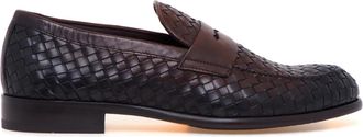 Doucal's Adler Penny Loafer - Heren - Loafers - Bruin - 41 EU - Leer - Schoenen