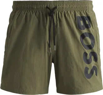 HUGO BOSS Octopus Zwemshort Heren (Donker Beige)