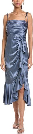 Cinq &agrave; Sept Cinq &Agrave; Sept Mireya Silk Midi Dress