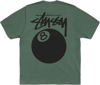 St&uuml;ssy 8 Ball T-Shirt Pigment Dyed Pine 1905022-PINE