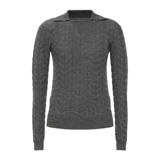 Etro Jersey de cuello alto de lana - Tops - Mujer - Gris - 2XS