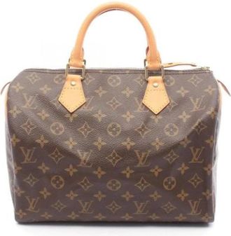 Louis Vuitton Pre-owned Handbags, female, Brown, Size: ONE SIZE Pre-owned Canvas louis-vuitton-bags