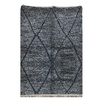 AFK Living Alfombra bereber c&oacute;moda y de dise&ntilde;o de lana 140 x 200 cm