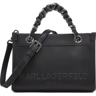 Karl Lagerfeld Savoie Crossbody in Black at Nordstrom