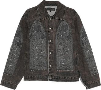 Who Decides War by Ev Bravado Mechanic Denim Jacket