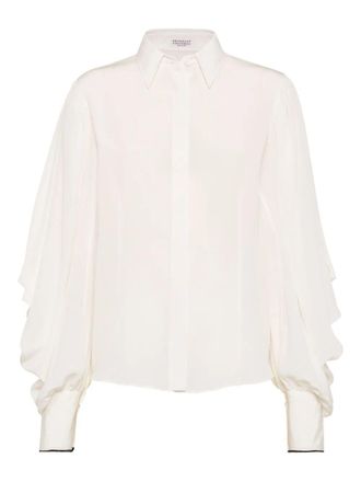 Brunello Cucinelli Silk Shirt