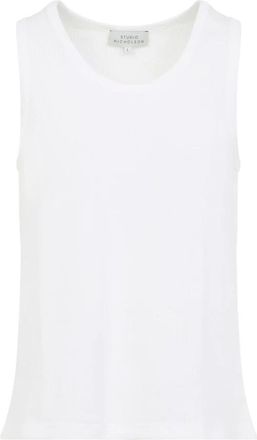 STUDIO NICHOLSON Tops, Heren, Wit, XL, Razim Vest