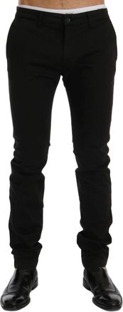 Gianfranco Ferre Cotton Stretch Chinos Mens Pants