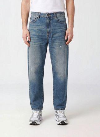 Carhartt Work in Progress Jeans Landon a gamba dritta in denim di cotone