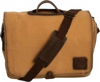 StS Ranchwear Unisex Buffalo Creek Messenger Bag In Brown