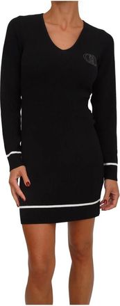 Liu Jo Abito - Dames - Kleedjes - Zwart - XS - Polyester - Kleedjes