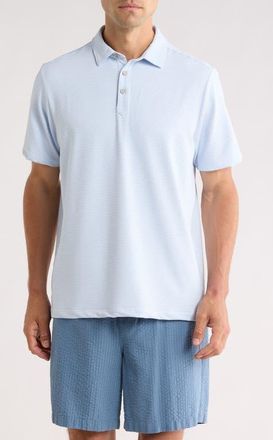 Tommy Bahama Catch The Wave Stripe Polo in Sky Blue at Nordstrom, Size Xx-Large