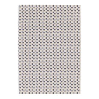 AFK Living Alfombra para interior y exterior gr&aacute;fica y colorida 160 x 230 cm