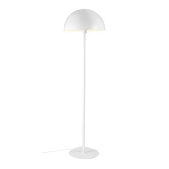 Nordlux L&aacute;mpara de pie sencillo y minimalista blanco con forma de c&uacute;pula