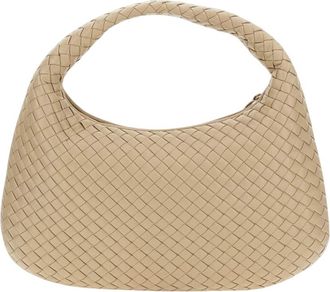Bottega Veneta Ecru Veneta Large Shoulder Bag