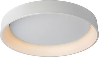 Lucide TALOWE Dimmable Stylish Indoor Decorative LED Flush Ceiling Light in White