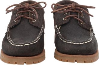 Sebago Brown Acadia Suede Moccasin Loafers