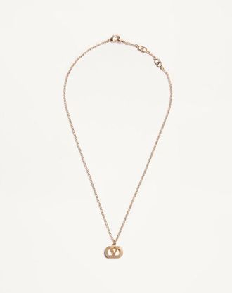 Valentino Garavani Collana Valentino Garavani Ovalette In Metallo Uomo ORO UNI