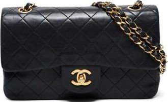 Chanel Borsa a spalla Classic piccola 1989-1991 - Nero