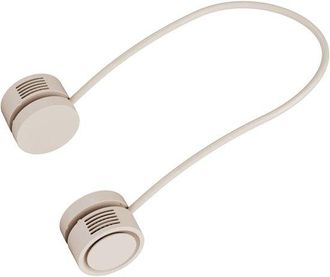 OEM Ventilador De Cuello Manos Libres, Ventilador De Cuello Port&aacute;til De Abs Para La Oficina (albaricoque)