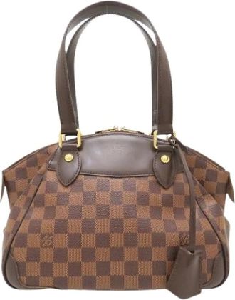 Louis Vuitton Pre-owned Handbags, female, Brown, Size: ONE SIZE Pre-owned Damier Handbag