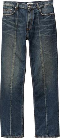 Versace Jeans Navy - Dames - Regular Fit Jeans - Blauw - W25 - Katoen - Jeans