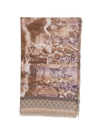 Pierre-Louis Mascia Printed Silk Scarf