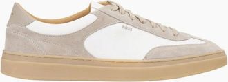 HUGO BOSS Mens BOSS Black Kieran Tenn sdnyn Trainers 262 Medium Beige - Tan - Size: 10