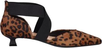 Marc Ellis Lage hak pomp - Dames - Pumps - Bruin - 36 EU - Leer - Schoenen