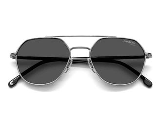 Carrera Grey Pilot Unisex Sunglasses CARRERA 303/S 0KJ1/IR 53