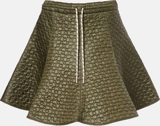 Moncler Floral miniskirt