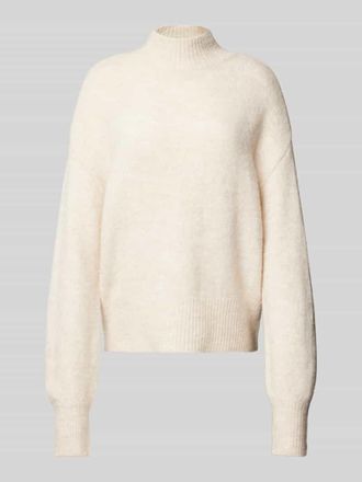 Vero Moda Strickpullover mit Stehkragen Modell ANNE in Beige, Gr&ouml;&szlig;e XL