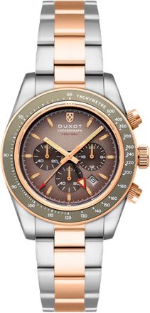 Duxot Vitesse Chronograph Quartz Grey Dial Mens Watch DX-2072-55