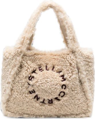 Stella McCartney Stella Mccartney Stella-logo Shearling draagtas
