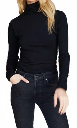 Emerson Fry Little Turtleneck Top In Black