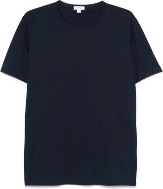 Sunspel T-shirt in cotone - Blu