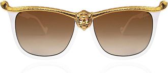 Anna-Karin Karlsson LIONESS 2.0 White Womens Sunglasses White Size Standard